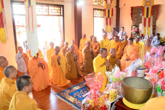 Lễ húy nhật lần thứ 32 cố Đại lão Hòa thượng Thích Giác Tánh tại chùa Hoa Nghiêm