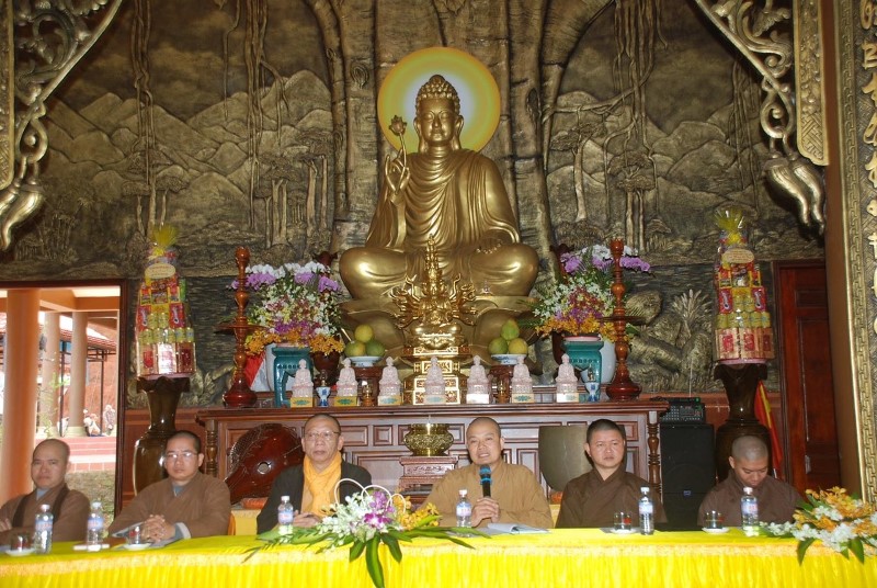 Đăk R’lấp: Phật giáo huyện Hội nghị tổng kết Phật sự 2020