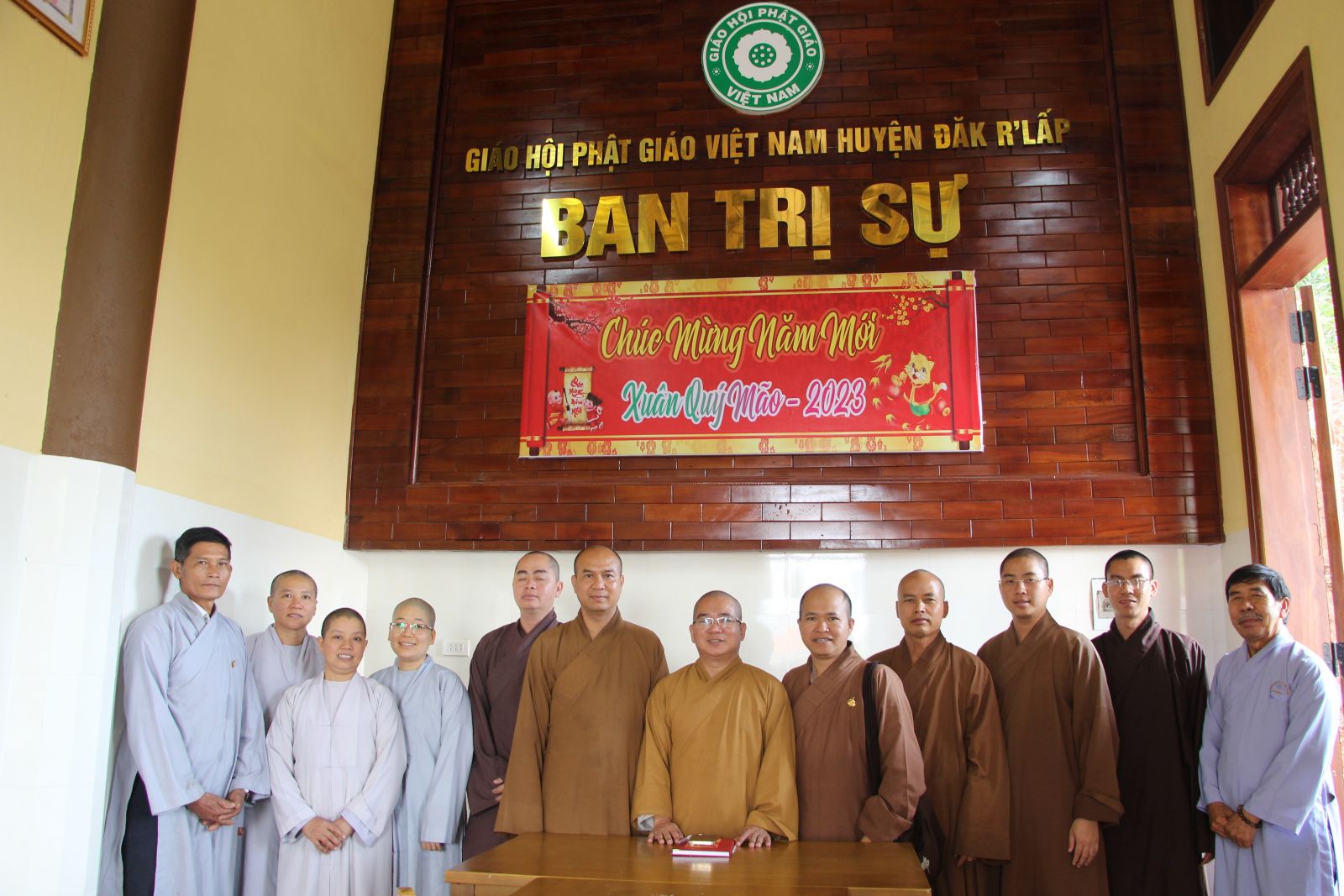  BTS Phật giáo huyện Đắk R’lấp họp đầu năm 
