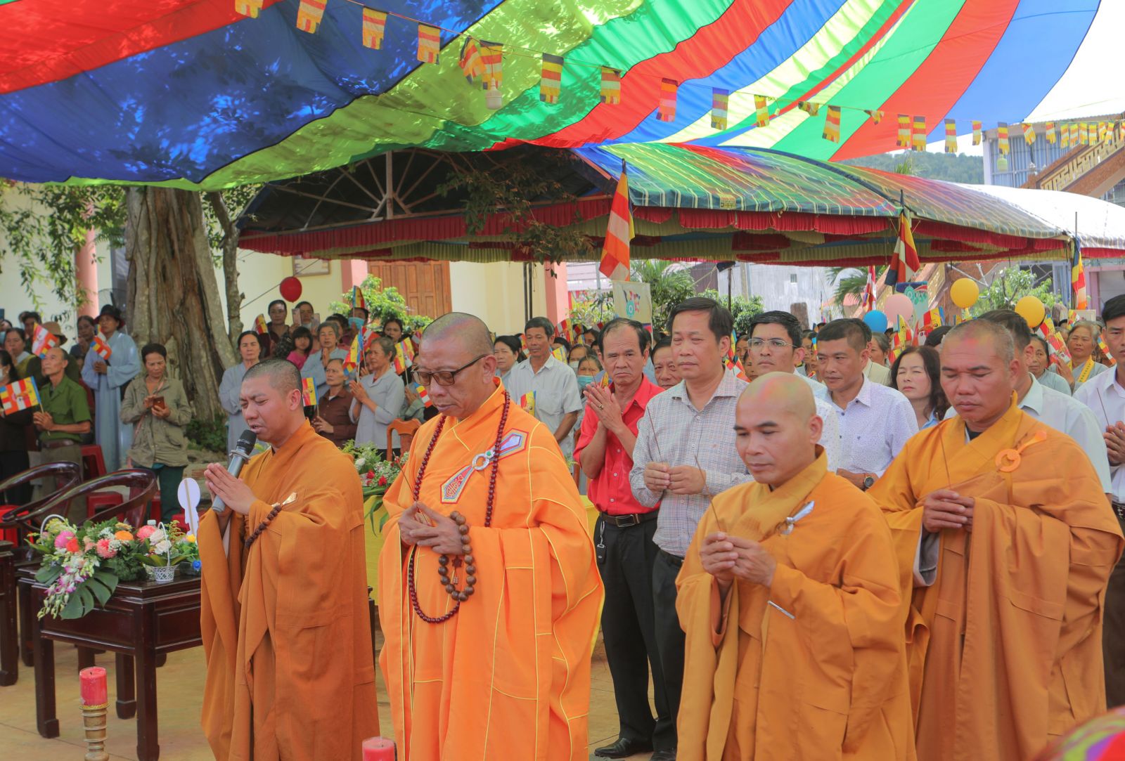 Ban Trị Sự Phật giáo huyện Đắk Song trang nghiêm tổ chức Đại lễ Phật Đản PL. 2567 và diễu hành xe hoa