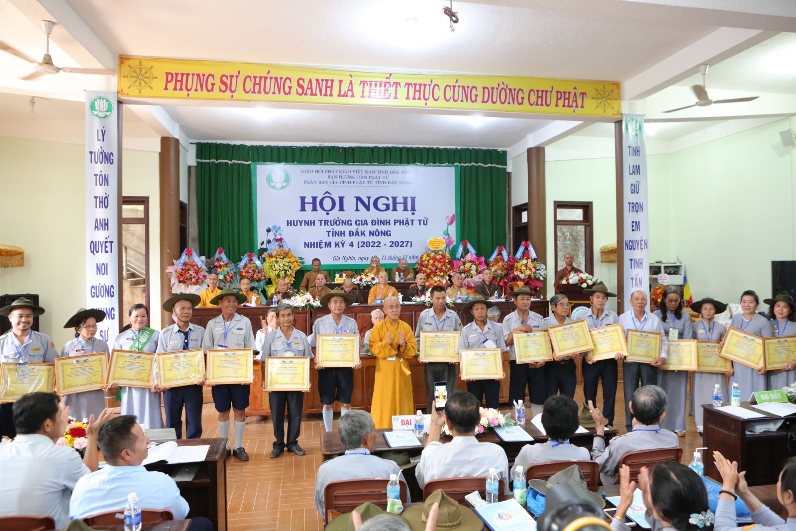 Hội nghị Đại biểu Huynh trưởng Gia đình Phật tử tỉnh Đắk Nông lần thứ IV nhiệm kỳ 2022-2027