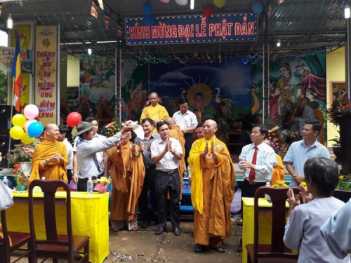 Đăk Mil: BTS Phật giáo huyện tổ chức đại lễ Phật đản PL.2560